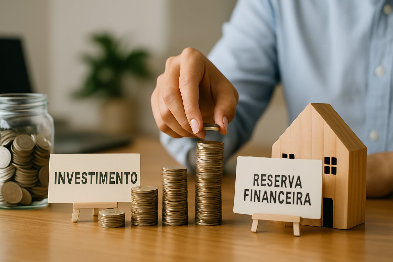 Investimento inteligente ou reserva financeira: qual prioridade para seu patrimônio